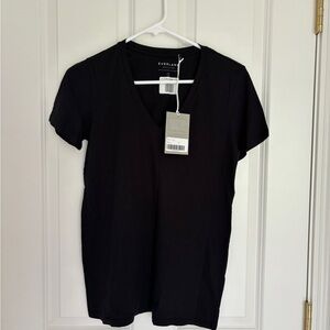 COPY - Everlane Black Fitted Short Sleeve Tee